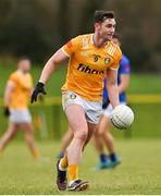 8 January 2023; Oisin Lenehan of Antrim during the Bank of Ireland Dr McKenna Cup Round 2 match between Antrim and Cavan at Kelly Park in Portglenone, Antrim. Photo by Ramsey Cardy/Sportsfile