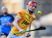 7 January 2023; James McNaughton of Antrim during the Walsh Cup Group 1 Round 1 match between Dublin and Antrim at Parnell Park in Dublin. Photo by Tyler Miller/Sportsfile