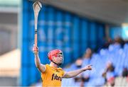 7 January 2023; Seamie McAuley of Antrim during the Walsh Cup Group 1 Round 1 match between Dublin and Antrim at Parnell Park in Dublin. Photo by Tyler Miller/Sportsfile