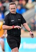 7 January 2023; Referee Eamon Furlong during the Walsh Cup Group 1 Round 1 match between Dublin and Antrim at Parnell Park in Dublin. Photo by Tyler Miller/Sportsfile