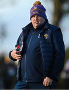 8 January 2023; Wexford manager Darragh Egan before the Walsh Cup Group 2 Round 1 match between Laois and Wexford at St Fintan's GAA Grounds in Mountrath, Laois. Photo by Seb Daly/Sportsfile