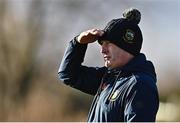 8 January 2023; Tipperary manager Liam Cahill before the Co-Op Superstores Munster Hurling League Group 1 match between Tipperary and Clare at McDonagh Park in Nenagh, Tipperary. Photo by Sam Barnes/Sportsfile
