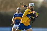 8 January 2023; Aidan McCarthy of Clare during the Co-Op Superstores Munster Hurling League Group 1 match between Tipperary and Clare at McDonagh Park in Nenagh, Tipperary. Photo by Sam Barnes/Sportsfile