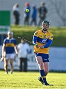 8 January 2023; Patrick Crotty of Clare during the Co-Op Superstores Munster Hurling League Group 1 match between Tipperary and Clare at McDonagh Park in Nenagh, Tipperary. Photo by Sam Barnes/Sportsfile