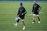 9 January 2023; Will Connors, left, and Jack Conan during a Leinster Rugby squad training session at Energia Park in Dublin. Photo by Harry Murphy/Sportsfile