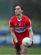 8 January 2023; Conor McCluskey of Derry during the Bank of Ireland Dr McKenna Cup Round 2 match between Fermanagh and Derry at Ederney St Josephs GAA Club in Ederney, Fermanagh. Photo by Oliver McVeigh/Sportsfile