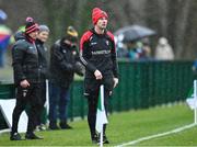 8 January 2023; Derry manager Rory Gallagher during the Bank of Ireland Dr McKenna Cup Round 2 match between Fermanagh and Derry at Ederney St Josephs GAA Club in Ederney, Fermanagh. Photo by Oliver McVeigh/Sportsfile