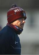 8 January 2023; Westmeath manager Joe Fortune during the Walsh Cup Group 1 Round 1 match between Galway and Westmeath at Duggan Park in Ballinasloe, Galway. Photo by Eóin Noonan/Sportsfile