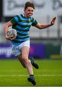 11 January 2023; Harvey O'Sullivan of St Gerard’s School during the Bank of Ireland Vinnie Murray Cup first round match between St Gerard’s School and St Andrew’s College at Energia Park in Dublin. Photo by Harry Murphy/Sportsfile
