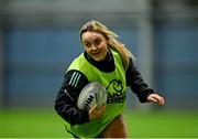 11 January 2023; Aoife Dalton during a Leinster Rugby women's training session at the IRFU High Performance Centre at the Sport Ireland Campus in Dublin. Photo by Harry Murphy/Sportsfile