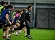 11 January 2023; Vic O'Mahony during a Leinster Rugby women's training session at the IRFU High Performance Centre at the Sport Ireland Campus in Dublin. Photo by Harry Murphy/Sportsfile