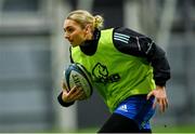11 January 2023; Emma Tilly during a Leinster Rugby women's training session at the IRFU High Performance Centre at the Sport Ireland Campus in Dublin. Photo by Harry Murphy/Sportsfile