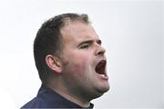 13 January 2023; Roscommon manager Davy Burke during the Connacht FBD League Semi-Final match between Sligo and Roscommon at NUI Galway Connacht GAA Air Dome in Bekan, Mayo. Photo by Piaras Ó Mídheach/Sportsfile