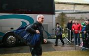 14 January 2023; Leinster senior coach Stuart Lancaster arrives before the Heineken Champions Cup Pool A Round 3 match between Gloucester and Leinster at Kingsholm Stadium in Gloucester, England. Photo by Harry Murphy/Sportsfile