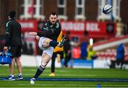 14 January 2023; Cian Healy of Leinster warms up before the Heineken Champions Cup Pool A Round 3 match between Gloucester and Leinster at Kingsholm Stadium in Gloucester, England. Photo by Harry Murphy/Sportsfile