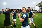 14 January 2023; Liam Turner of Leinster after his side's victory in the Heineken Champions Cup Pool A Round 3 match between Gloucester and Leinster at Kingsholm Stadium in Gloucester, England. Photo by Harry Murphy/Sportsfile
