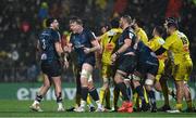 14 January 2023; Kieran Treadwell of Ulster celebrates winning a penalty during the Heineken Champions Cup Pool B Round 3 match between La Rochelle and Ulster at Stade Marcel Deflandre in La Rochelle, France. Photo by Ramsey Cardy/Sportsfile