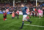 14 January 2023; Ross Molony of Leinster runs out before the Heineken Champions Cup Pool A Round 3 match between Gloucester and Leinster at Kingsholm Stadium in Gloucester, England. Photo by Harry Murphy/Sportsfile
