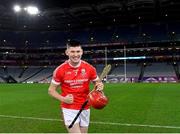 14 January 2023; Bryan Canny of Monaleen celebrates after his side's victory in the AIB GAA Hurling All-Ireland Intermediate Championship Final match between Monaleen of Limerick and Tooreen of Mayo at Croke Park in Dublin. Photo by Piaras Ó Mídheach/Sportsfile