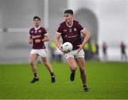 14 January 2023; Galway captain Mathew Tierney during the Connacht FBD League Semi-Final match between Mayo and Galway at NUI Galway Connacht GAA Air Dome in Bekan, Mayo. Photo by Ray Ryan/Sportsfile