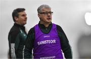 14 January 2023; Mayo manager Kevin McStay during the Connacht FBD League Semi-Final match between Mayo and Galway at NUI Galway Connacht GAA Air Dome in Bekan, Mayo. Photo by Ray Ryan/Sportsfile