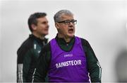 14 January 2023; Mayo manager Kevin McStay during the Connacht FBD League Semi-Final match between Mayo and Galway at NUI Galway Connacht GAA Air Dome in Bekan, Mayo. Photo by Ray Ryan/Sportsfile