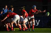 14 January 2023; Clodagh O'Halloran of Munster during the Vodafone Women’s Interprovincial Championship Round Two match between Munster and Leinster at Musgrave Park in Cork. Photo by Eóin Noonan/Sportsfile