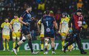 14 January 2023; Iain Henderson of Ulster leaves the pitch during the Heineken Champions Cup Pool B Round 3 match between La Rochelle and Ulster at Stade Marcel Deflandre in La Rochelle, France. Photo by Ramsey Cardy/Sportsfile