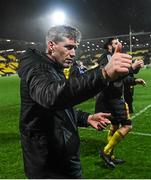 14 January 2023; La Rochelle head coach Ronan O'Gara after his side's victory in the Heineken Champions Cup Pool B Round 3 match between La Rochelle and Ulster at Stade Marcel Deflandre in La Rochelle, France. Photo by Ramsey Cardy/Sportsfile
