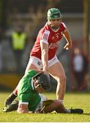 15 January 2023; Darragh O’Donovan of Limerick is fouled by Tommy O’Connell of Cork during the Co-Op Superstores Munster Hurling League Group 2 match between Cork and Limerick at Páirc Ui Rinn in Cork. Photo by Eóin Noonan/Sportsfile