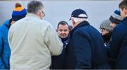 15 January 2023; Waterford manager Davy Fitzgerald speaks to journalists after the Co-Op Superstores Munster Hurling League Group 1 match between Clare and Waterford at Cusack Park in Ennis, Clare. Photo by Brendan Moran/Sportsfile