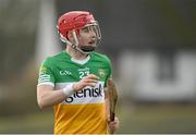 15 January 2023; Sam Bourke of Offaly during the Walsh Cup Group 2 Round 2 match between Offaly and Wexford at St Brendan's Park in Birr, Offaly. Photo by Seb Daly/Sportsfile