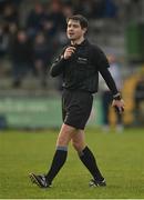 15 January 2023; Referee Caymon Flynn during the Walsh Cup Group 2 Round 2 match between Offaly and Wexford at St Brendan's Park in Birr, Offaly. Photo by Seb Daly/Sportsfile