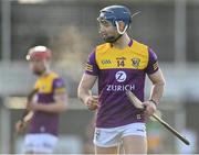 15 January 2023; Rory Higgins of Wexford during the Walsh Cup Group 2 Round 2 match between Offaly and Wexford at St Brendan's Park in Birr, Offaly. Photo by Seb Daly/Sportsfile