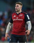 14 January 2023; Jack Crowley of Munster during the Heineken Champions Cup Pool B Round 3 match between Munster and Northampton Saints at Thomond Park in Limerick. Photo by Brendan Moran/Sportsfile