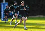 16 January 2023; Charlie Tector during a Leinster Rugby squad training session at UCD in Dublin. Photo by Harry Murphy/Sportsfile