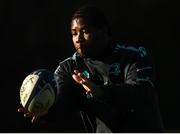16 January 2023; Temi Lasisi during a Leinster Rugby squad training session at UCD in Dublin. Photo by Harry Murphy/Sportsfile