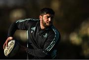 16 January 2023; Vakhtang Abdaladze during a Leinster Rugby squad training session at UCD in Dublin. Photo by Harry Murphy/Sportsfile
