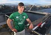 18 January 2023; James McNabney during a Ireland U20s squad announcement and media day at PwC offices in Dublin. Photo by Ben McShane/Sportsfile