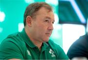 18 January 2023; Head coach Richie Murphy during a Ireland U20s squad announcement and media day at PwC offices in Dublin. Photo by Ben McShane/Sportsfile