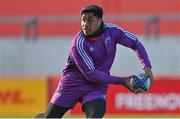 18 January 2023; Malakai Fekitoa during a Munster rugby squad training session at Thomond Park in Limerick. Photo by Brendan Moran/Sportsfile