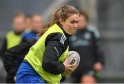 18 January 2023; Megan Collis during a Leinster Rugby women's training session at the IRFU High Performance Centre on the Sport Ireland Campus in Dublin. Photo by Seb Daly/Sportsfile
