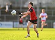 15 January 2023; Ceilum Doherty of Down during the Bank of Ireland Dr McKenna Cup Semi-Final match between Down and Derry at Pairc Esler in Newry, Down. Photo by Ben McShane/Sportsfile