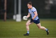 19 January 2023; Senan Forker of UCD during the Electric Ireland Higher Education GAA Sigerson Cup Round 2 match between University College Dublin and University of Galway at Billings Park in Belfield, Dublin. Photo by Seb Daly/Sportsfile