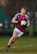 19 January 2023; Sean O’Flynn of University of Galway during the Electric Ireland Higher Education GAA Sigerson Cup Round 2 match between University College Dublin and University of Galway at Billings Park in Belfield, Dublin. Photo by Seb Daly/Sportsfile