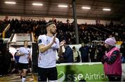 20 January 2023; Andy Boyle of Dundalk during the pre-season friendly match between Dundalk and Finn Harps at Oriel Park in Dundalk, Louth. Photo by Ramsey Cardy/Sportsfile
