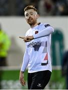 20 January 2023; Paul Doyle of Dundalk during the pre-season friendly match between Dundalk and Finn Harps at Oriel Park in Dundalk, Louth. Photo by Ramsey Cardy/Sportsfile