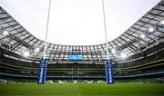 21 January 2023; A general view inside the stadium before the Heineken Champions Cup Pool A Round 4 match between Leinster and Racing 92 at Aviva Stadium in Dublin. Photo by Harry Murphy/Sportsfile