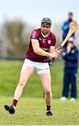 21 January 2023; Joseph Cooney of Galway during the Walsh Cup Group 1 Round 3 match between Antrim and Galway  at Louth GAA Centre of Excellence in Darver, Louth. Photo by Stephen Marken/Sportsfile