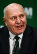 21 January 2023; FAI president Gerry McAnaney during an FAI media conference after the annual general meeting of the Football Association of Ireland at Clayton Hotel Liffey Valley in Dublin. Photo by Eóin Noonan/Sportsfile